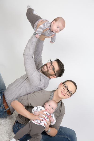 Familienshooting mit Babys